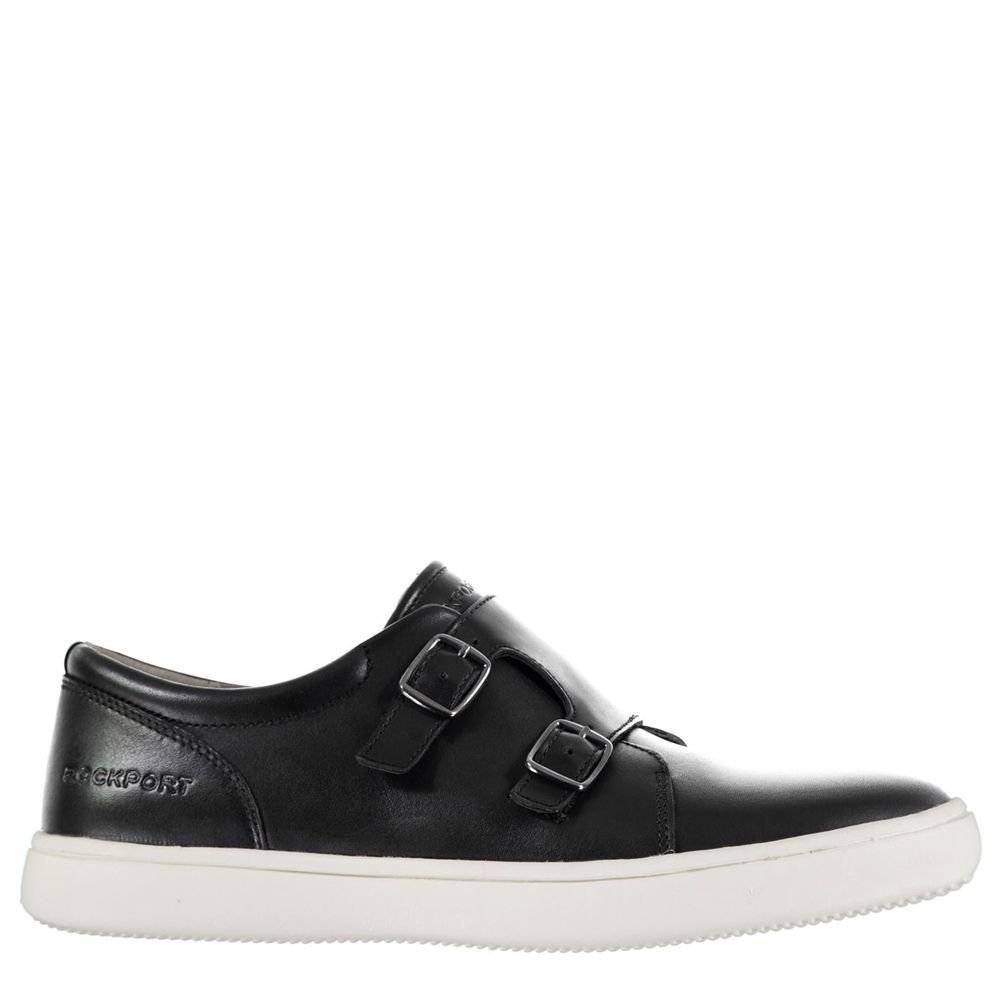 Rockport Buckle - Mens Sneakers - Black - NZ (XHI-401689)